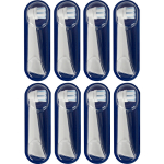 Braun Oral-B iO Gentle Cleaning 8-pack, white brush heads, for sensitive areas and healthier gums