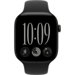 Apple Watch S12 Alu 46mm Black Sport Arm. black M/L