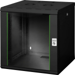 Digitus Professional wall enclosure Unique Series - 600x600 mm (WxD) (black, 12 height units)