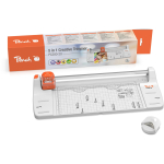 Peach 5 in 1 creative rotary cutter PC200-20 (white/orange)