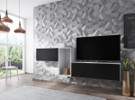 Cama elutoa m&ouml;&ouml;blikomplekt ROCO 11 (RO1+RO3+RO4) valge/valge/must