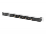 DIGITUS 1U alumiiniumist PDU rack-monteeritav