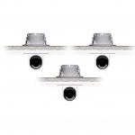 Ubiquiti UniFi G3 Flex Camera Ceiling Mount (White, 3-Pack)