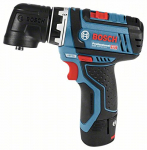 Bosch Professional GSR 12V-15 FC Flexiclick cordless screw driller + case + 2 Batteries 2.0Ah - 06019F6001