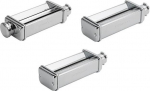 Kenwood pasta set MAX980ME, attachment (chrome, lasagne roller, cutting inserts for fettuccine and spaghetti)
