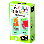 HEADU Montessori Baby Flashcards (In Latvian lang.)