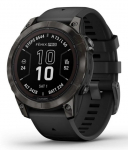 Garmin fēnix 7S Pro 3,05 cm (1,2") MIP 42 mm Digitaalne 240 x 240 pikslit Puuteekraan Must Wi-Fi GPS (satelliit)