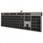 A4Tech KV-300H klaviatuur USB QWERTY must, hall