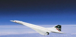 Plastic model Concorde 'British Airways'