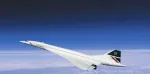 Plastic model Concorde 'British Airways'