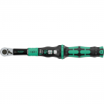 Wera torque wrench with reversible ratchet Click-Torque Lock A 6 black/green, 1/4" bit holder, 2.5 to 25 Nm