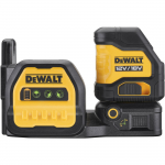 Dewalt cross line laser DCE088NG18, 12/18 volts (black/yellow, without battery and charger, green laser lines, T STAK box)