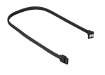 Sharkoon SATA III Kabel kątowy czarny - 45 cm