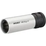 Hazet socket wrench 905SLG-17, 1/2" (white, with colored sleeve, for aluminum rims, 17mm)