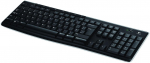 Logitech WL Keyboard K270 black USB