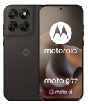 Motorola Moto G77 5G 12/256 GB smartphone in Pantone Black Olive