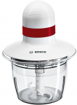 Bosch MMRP1000 elektriline toiduhakkija 0,8 L 400 W Punane, L&auml;bipaistev, Valge