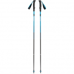 Black Diamond Trekking Poles Distance Carbon Z (anthracite/blue, 1 pair, 105 cm)