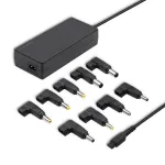 Qoltec 50012 automaatne universaalne toiteadapter 90W | 9 pistikprogrammi | + toitekaabel