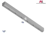 Under-cupboard kitchen lamp with motion sensor 6LED longitudinal MCE123 5xAAA