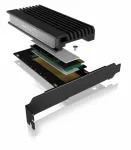 IB-PCI214M2-HSL PCIe Card for M.2 SSD
