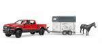 RAM 2500 Power Wagon with horse trailer