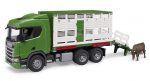 Vehicle Scania Super 560R Container with a cow figure
