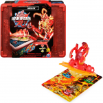 Spin Master Bakugan 2023 Baku-Tin with Special Attack Mantid, Skill Game (with Storage Box, Action Figure and Trading Cards)