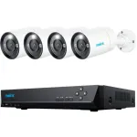 Reolink NVS8-12MB4, Set (1x 8 channel NVR, 4x 12 MP camera)