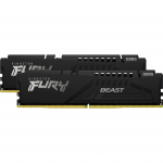 Kingston FURY DDR5 - 32GB - 6000 - CL - 36 (2x 16 GB) dual kit, RAM (black, KF560C36BBE2K2-32, FURY Beast Black, INTEL XMP, AMD EXPO)
