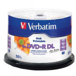 DVD+DL 8x CB 8,5GB Verbatim Pr wide 50 sztuk