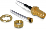 DeLOCK kabel antenowy, MHF/U.FL-LP-067/I-PEX na SMA adapter przew&oacute;d 0.2m (88340)
