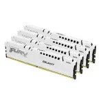Pamięć DDR5 Kingston FURY Beast 128GB (4x32GB) 5200MHz CL40 1,25V White XMP