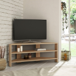 Thales nurgaga TV-alus &ndash; kaasaegne meediakeskus, 110 cm lai - Tamm