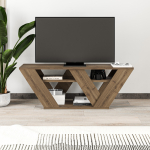 Pipralla modernne TV-alus riiulitega kuni 43" teleritele, 110 cm - Hitit