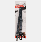 FLMG auto turvav&ouml;&ouml; kinnitus koertele "RUKA" S, elastne, hall, 43&ndash;50 cm/15 mm 520217