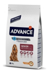 ADVANCE Dog Medium Senior 3 kg, vanematele keskmiste t&otilde;ugude koertele, kana ja riis