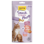 GimCat SNACK CREAM + L&Otilde;HE & K&Otilde;RVITS (SENIOR) 6x15 g
