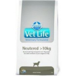 VET LIFE KASTREERITUD KOERTE >10KG 2KG