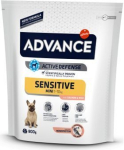 ADVANCE Dog Mini Adult Sensitive Salmon & Rice 0,8 kg, tundlikele koertele, l&otilde;he ja riis