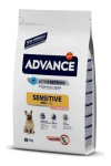 ADVANCE Dog Mini Adult Sensitive Salmon & Rice 3 kg, tundlikele koertele, l&otilde;he ja riis