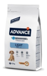 ADVANCE Dog Mini Light 1,5 kg, &uuml;lekaalulistele v&auml;ikeste t&otilde;ugude koertele, kana ja riis
