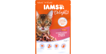 IAMS CAT DELIGHT SALMON&TROUT konserv kassidele tarretises 85 g x 12 tk