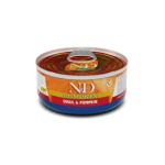 N&D CAT QUAIL PUMPKIN 70G