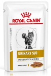 Royal Canin URINARY S/O MODERATE CALORIE CAT m&auml;rgtoit kassidele 85 g