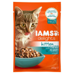 IAMS CAT KITTEN CHICKEN GRAVY konserv kassipoegadele kastmes 85 g x 12 tk