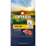 Ontario Senior Mini, lambaliha ja pruun riis, 6,5 kg