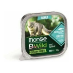 MONGE BWILD Cat ADULT tursk k&ouml;&ouml;giviljadega 100 g