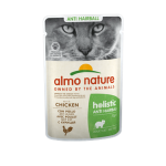 Almo Nature HOLISTIC ANTI HAIRBALL kanalihaga, 70 g x 6