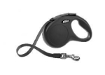 FLEXI NEW CLASSIC rihm S 5M kuni 15KG must